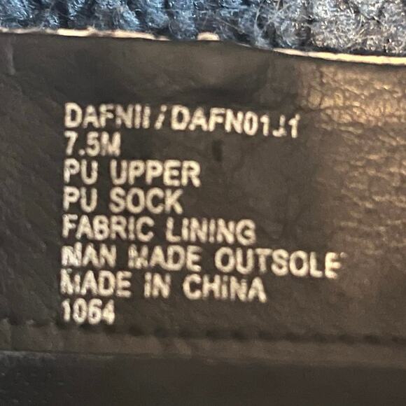 Madden Girl Snake Print Ankle Boots 7.5M Block Heel - Picture 10 of 11